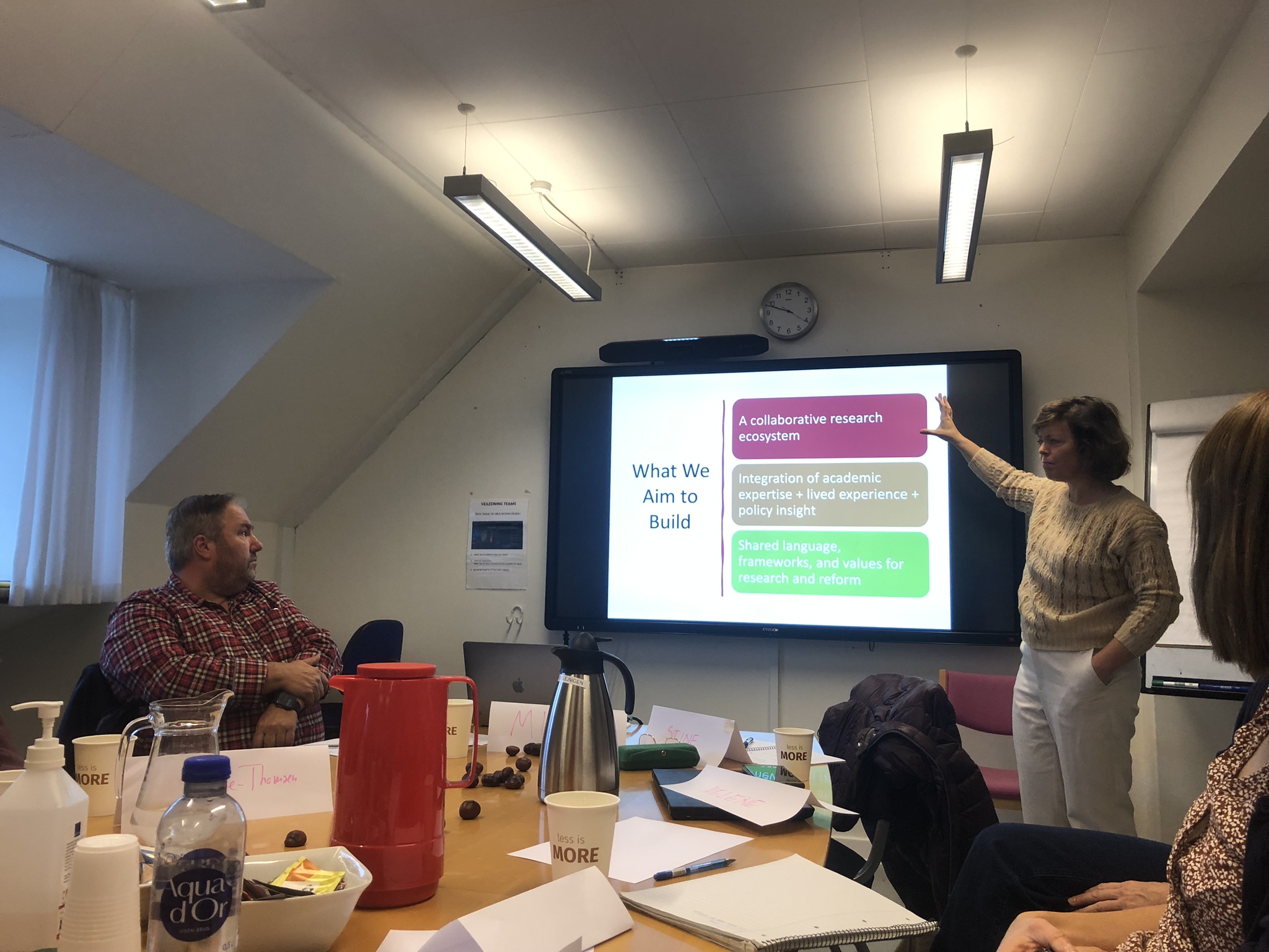 Mike Slade og Helene Speyer ved NEXUS-lancering