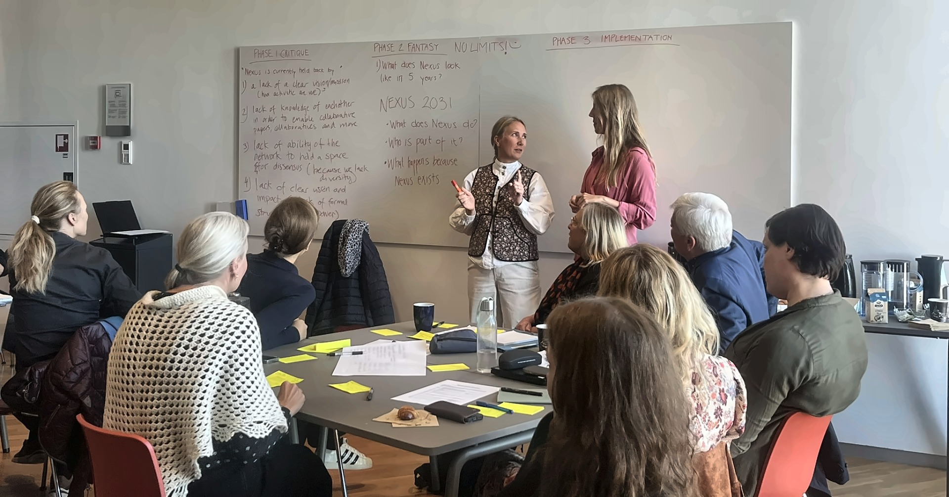 Fantasifasen ved visionsseminaret: NEXUS 2031
